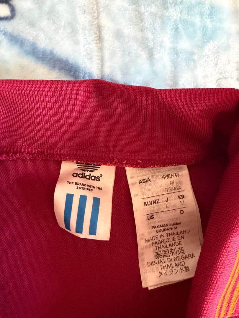 adidas Barilla サッカーシャツ Mサイズ 赤
