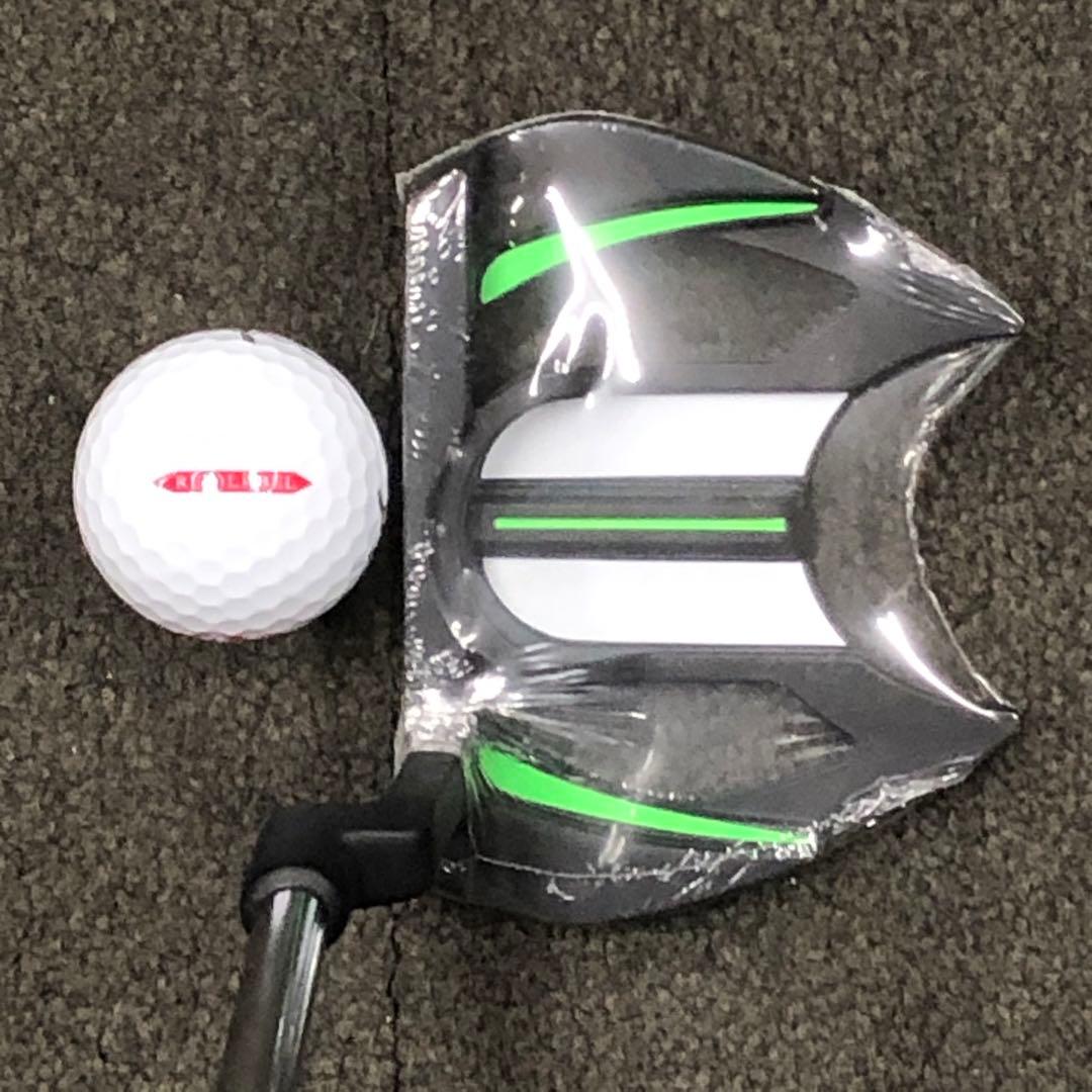 ★新品超激安★極太グリップと大型ヘッドの安定感抜群のカッコいいダイナミクスパター