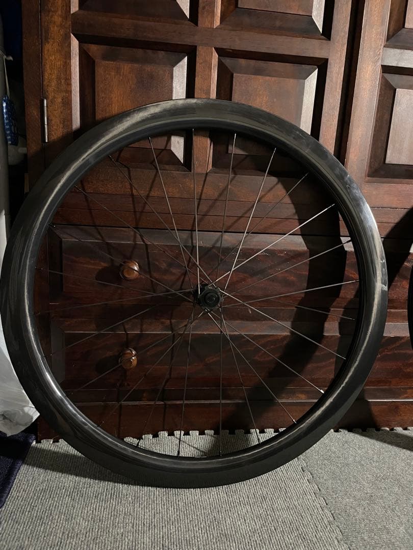 ANT★REXディスクカーボンホイールディスクブレーキ専用、黒完組 ホイール