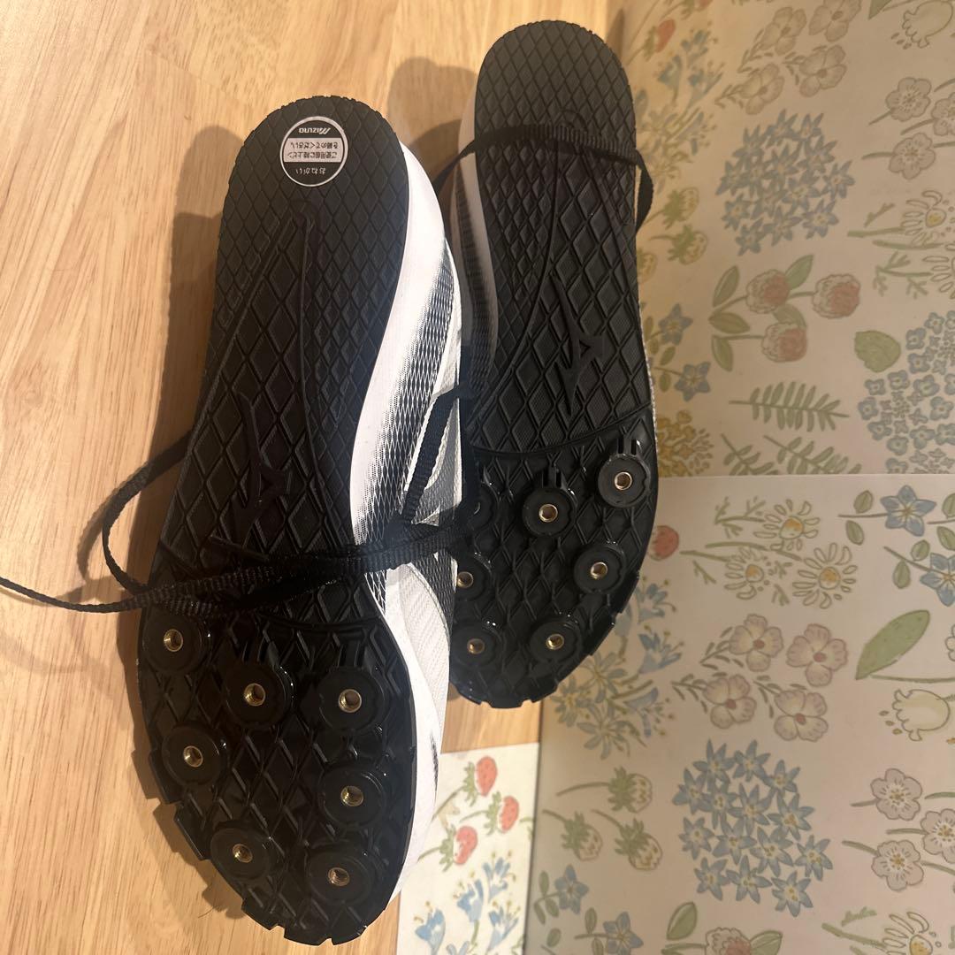 Mizuno スパイクシューズ US 8 ホワイト/ブラック