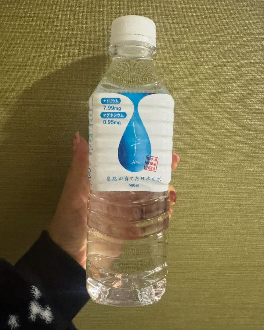 しずか　ミネラルウォーター 500ml×24本✖️4箱　　96本