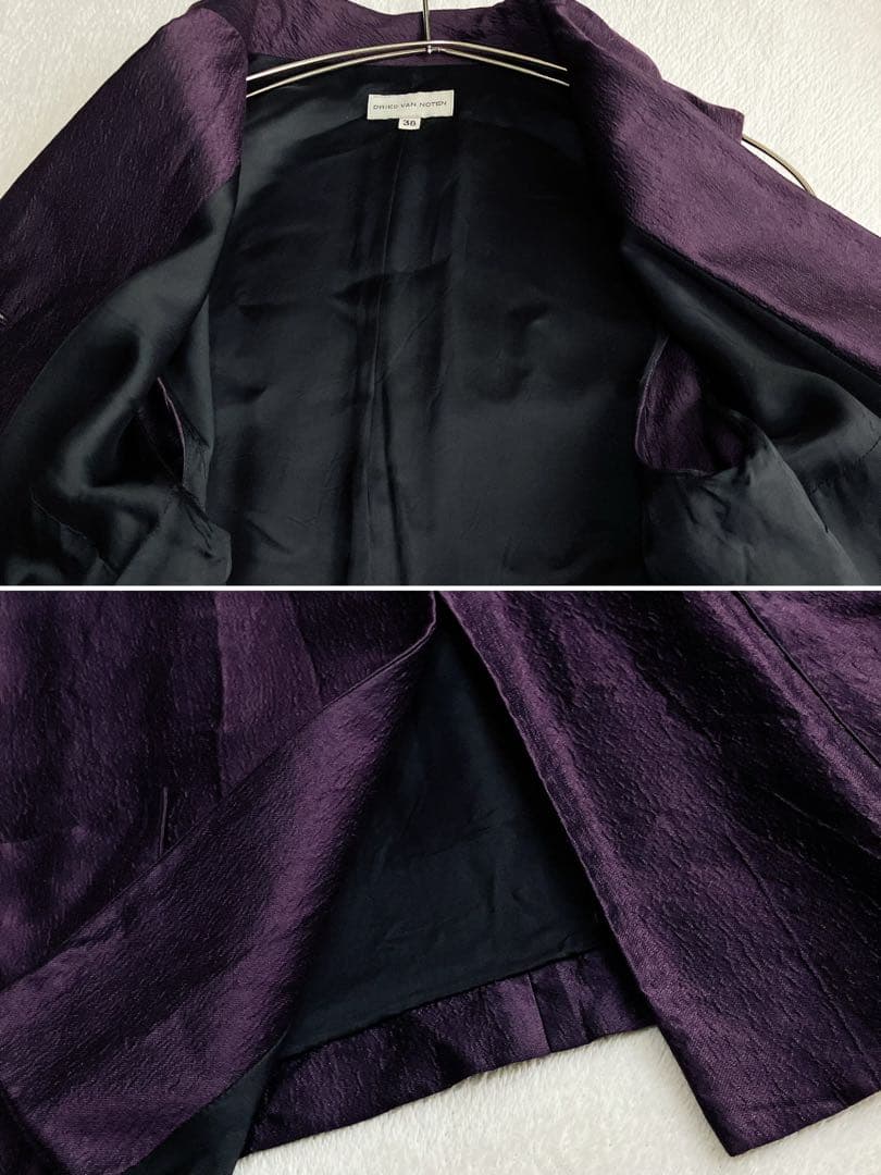 ドリスヴァンノッテン DRIES VAN NOTEN★シルク ジレ ベスト