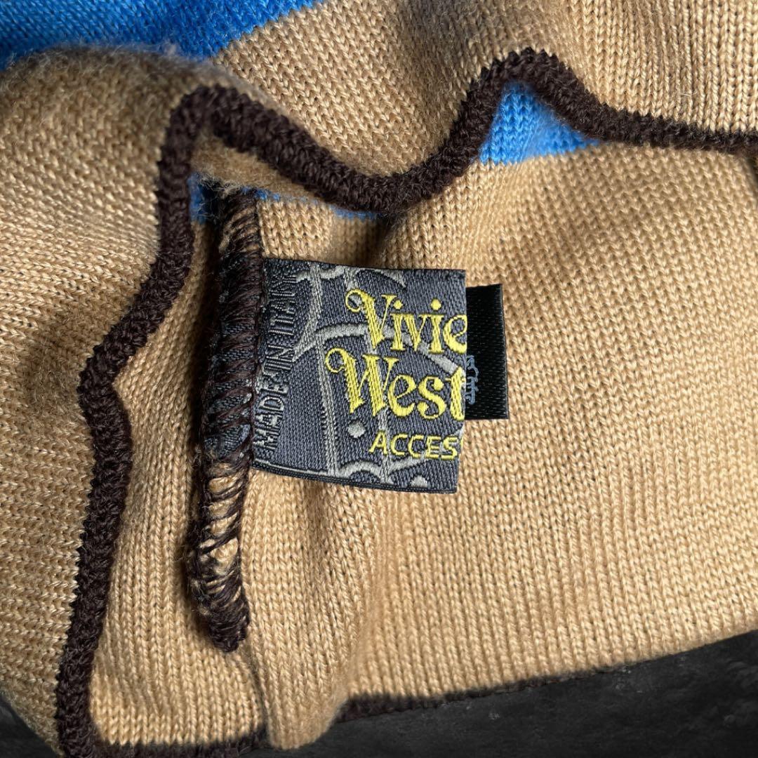 【Vivienne Westwood】 希少 オーブ 良配色 ニット帽