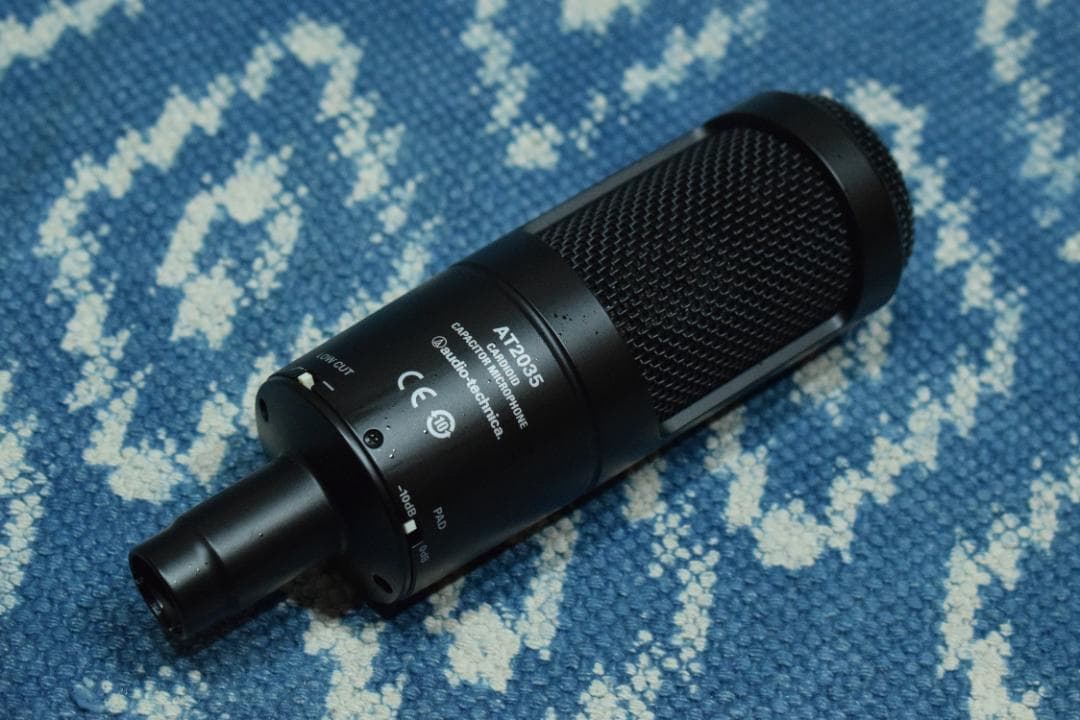 Audio Technica コンデンサマイク AT2035 動作確認品 箱付