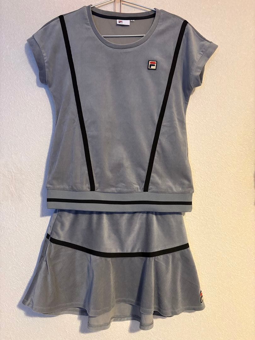 FILA セットアップ ゲームシャツ&スコート【未使用に近い】