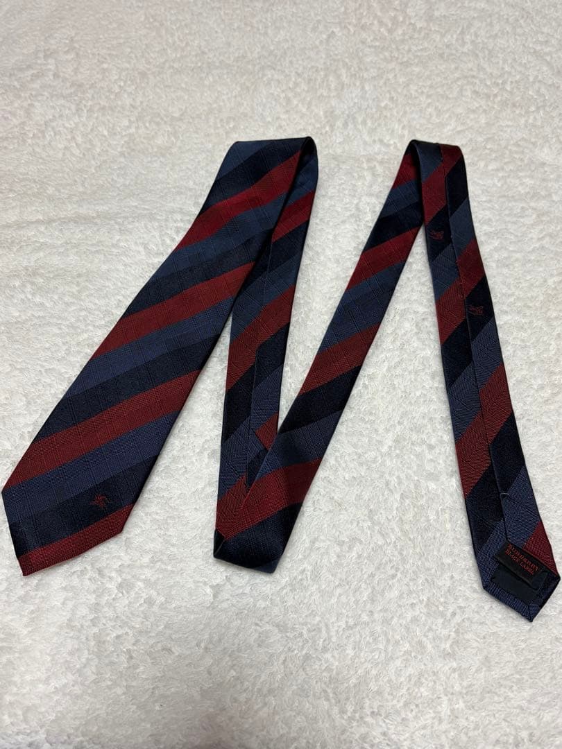 【新品同様】BURBERRY BLACK LABEL ネクタイ