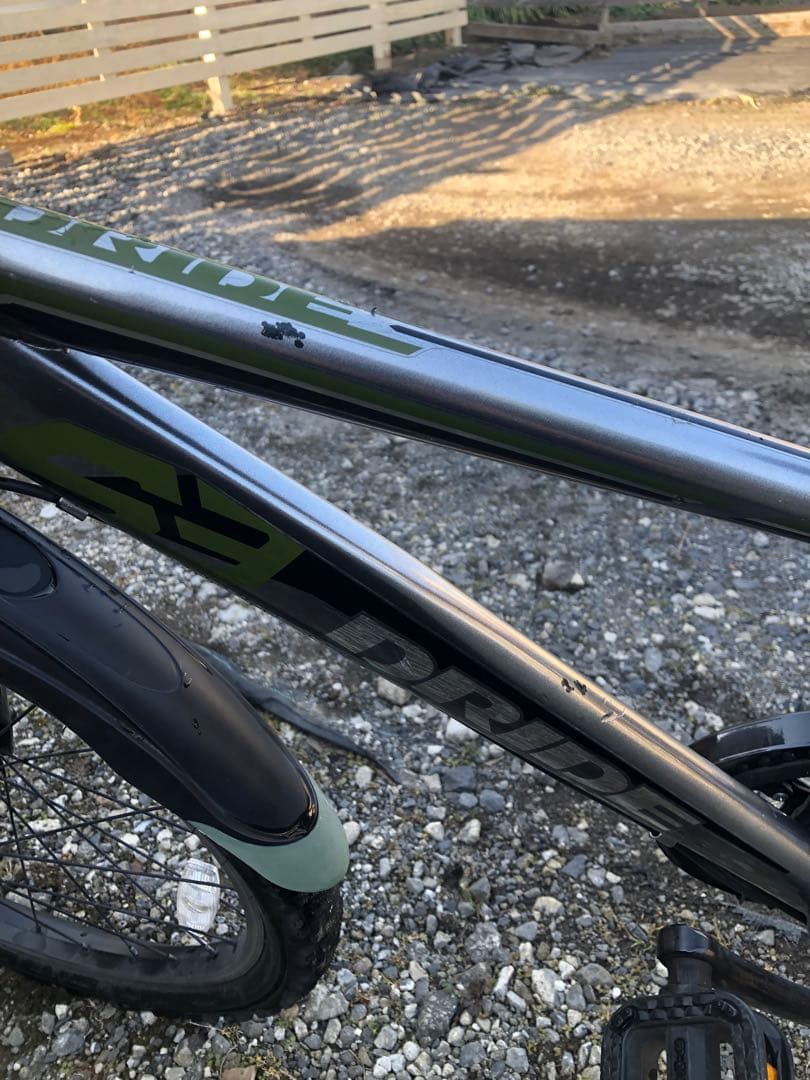 ドライドs3　22インチ　子供自転車 引き取り限定　スピードメーター付き