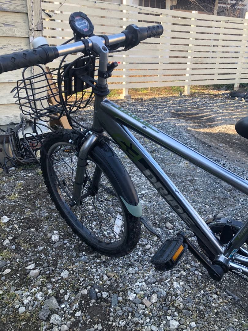 ドライドs3　22インチ　子供自転車 引き取り限定　スピードメーター付き
