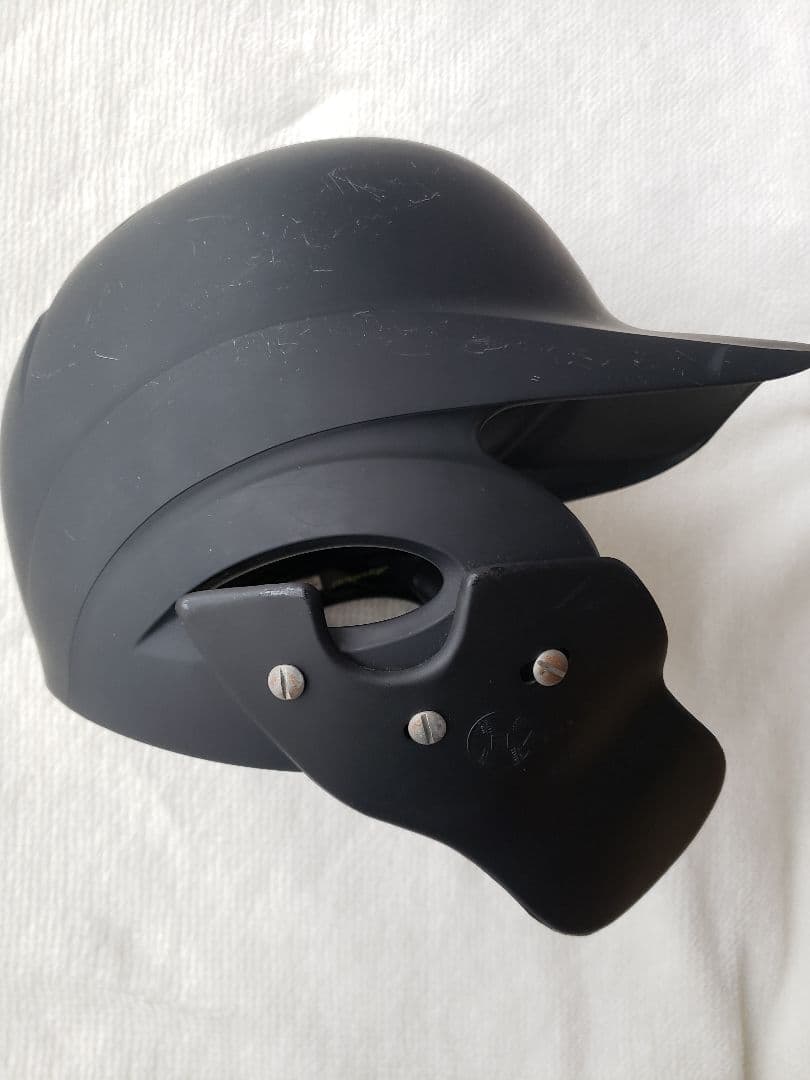 SSK軟式野球ヘルメット左打者顎ガード付き