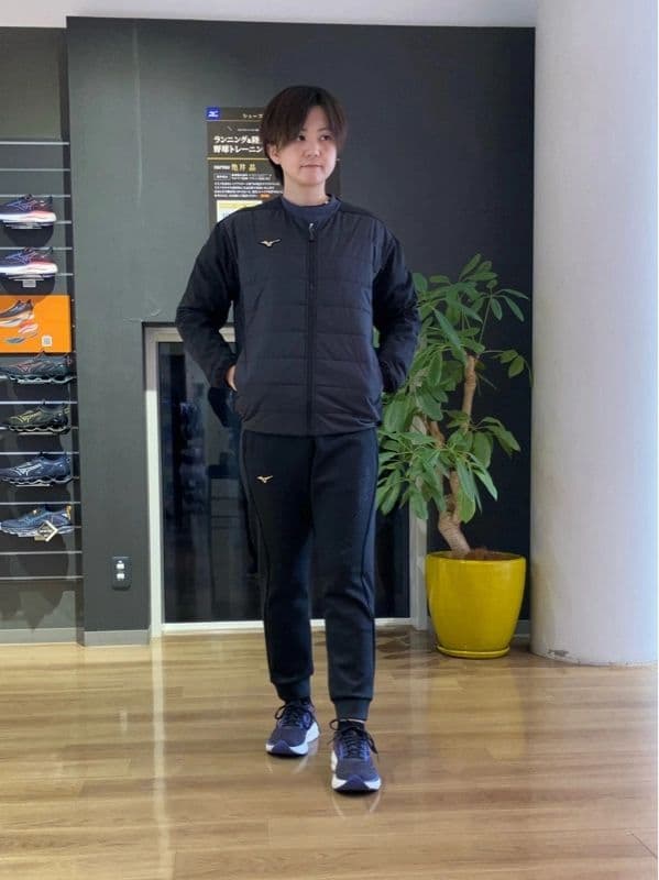 Mizuno Proテックフィルブレスサーモミドラージャケット サイズＯ
