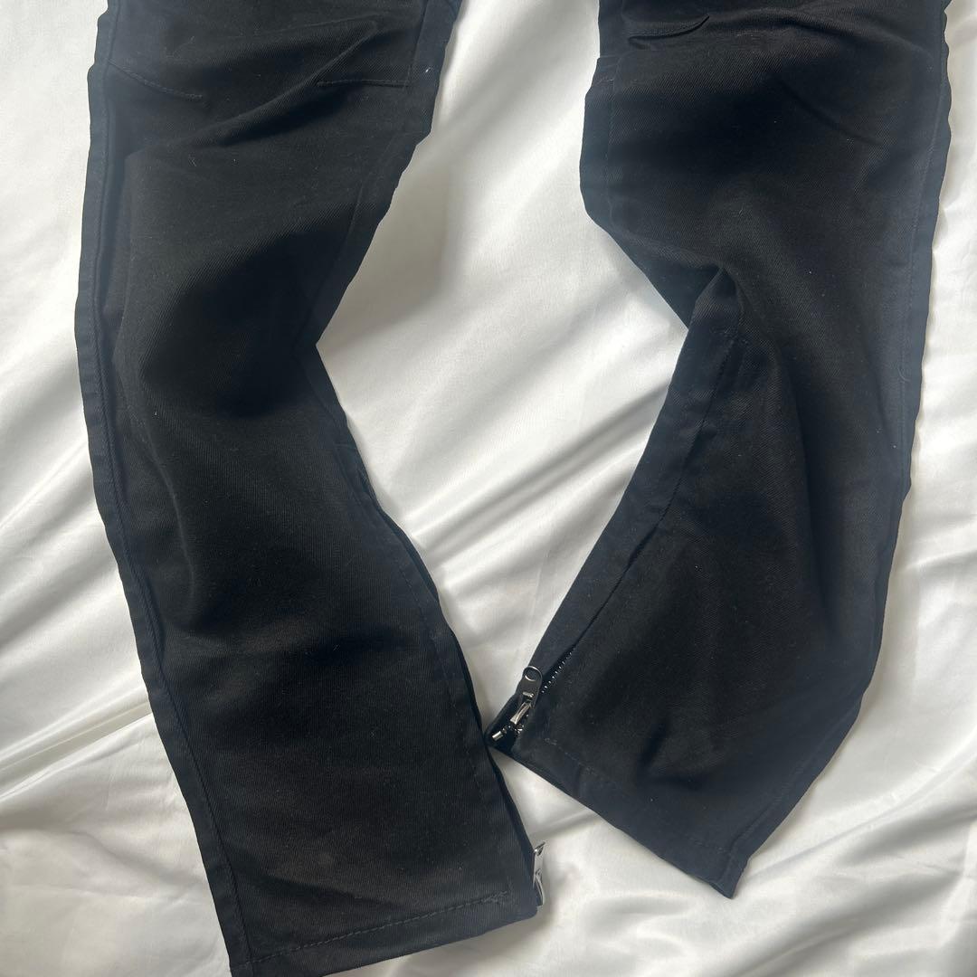 パンツ mnml ZIP CARGO DRAWCORD PANTS / BLACK