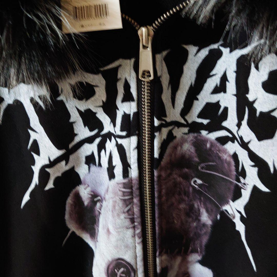 TRAVAS TOKYO ブラックパーカー フリーサイズ