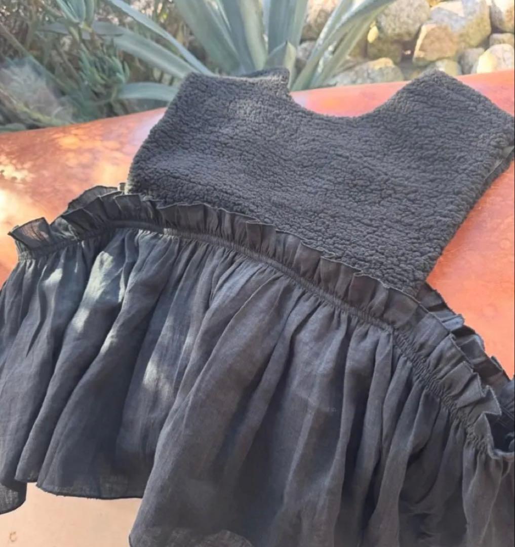 新品⭐︎ito fukuoka BOA vest《 black× black》