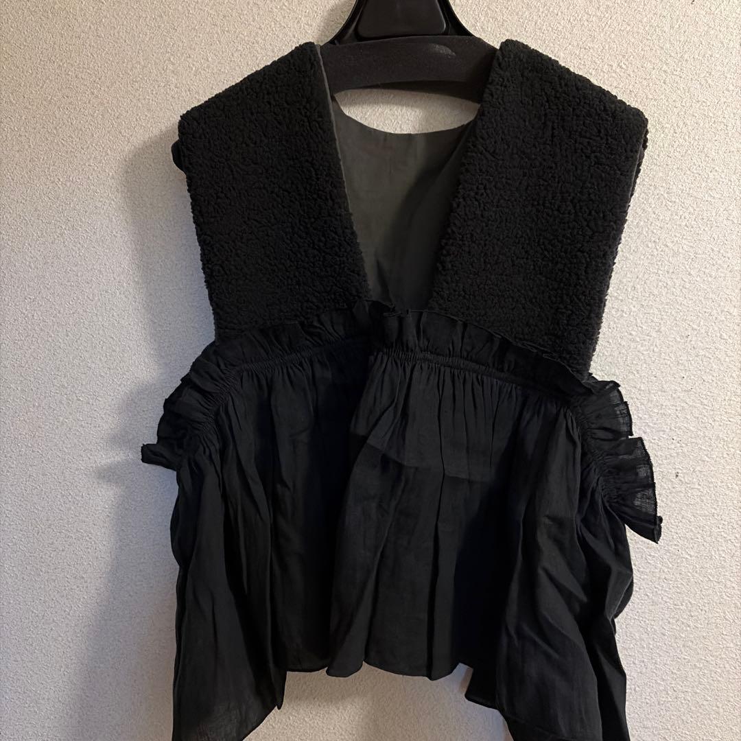 新品⭐︎ito fukuoka BOA vest《 black× black》