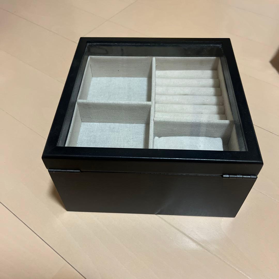 ZARA ジュエリーボックス　ブラック