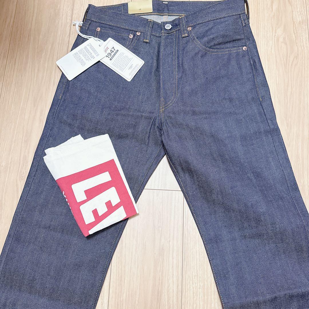 未使用LEVI’S LVC 501XX 1947年リジッドW32/L34 日本製