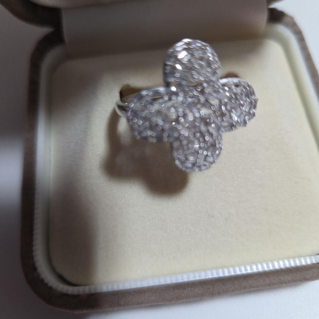 18K ダイヤモンドリング総量4g
