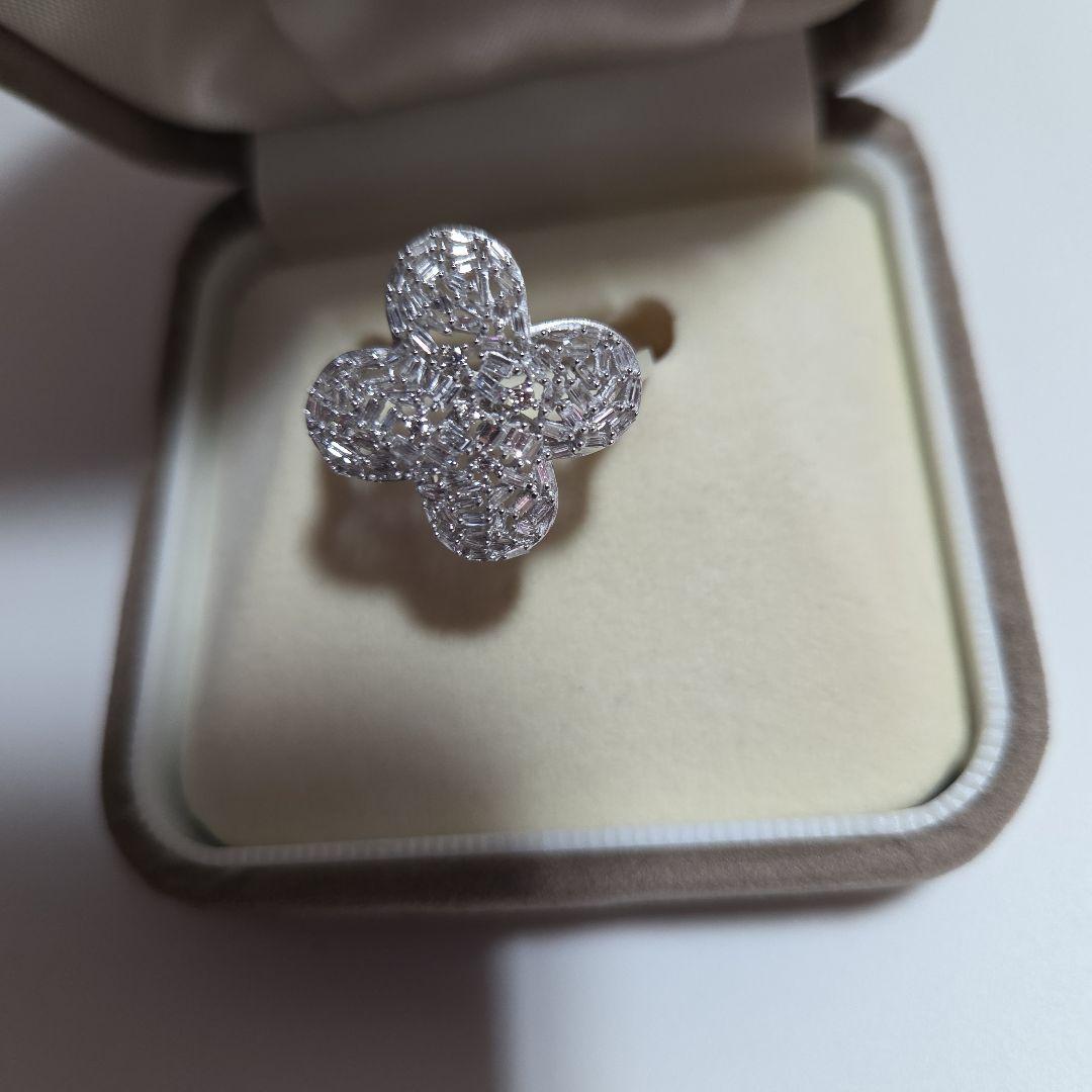 18K ダイヤモンドリング総量4g