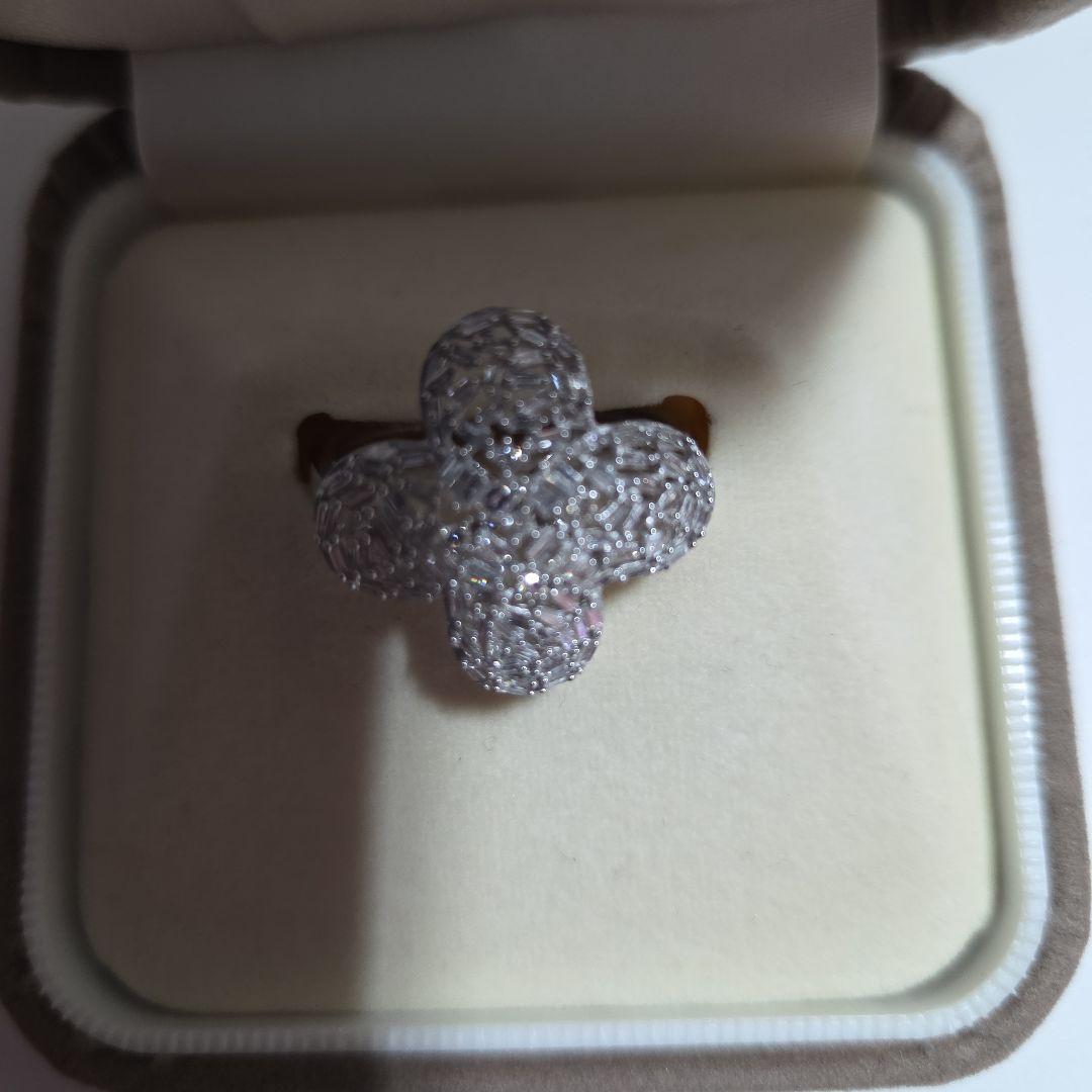 18K ダイヤモンドリング総量4g