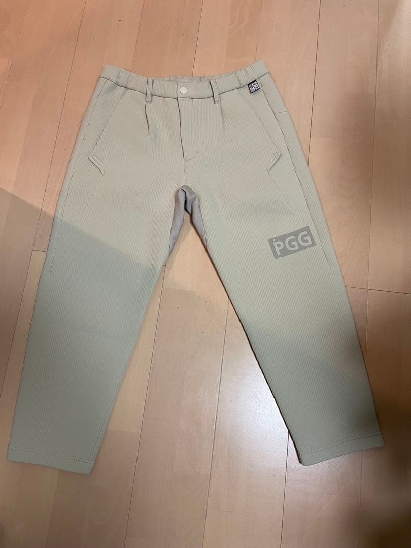 PGG パーリーゲイツ　ベージュ ゴルフパンツ　サイズ4