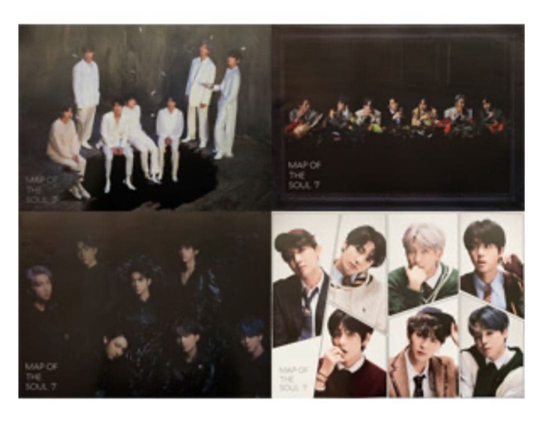 bts map of the soul 7 ポスター　メモ帳