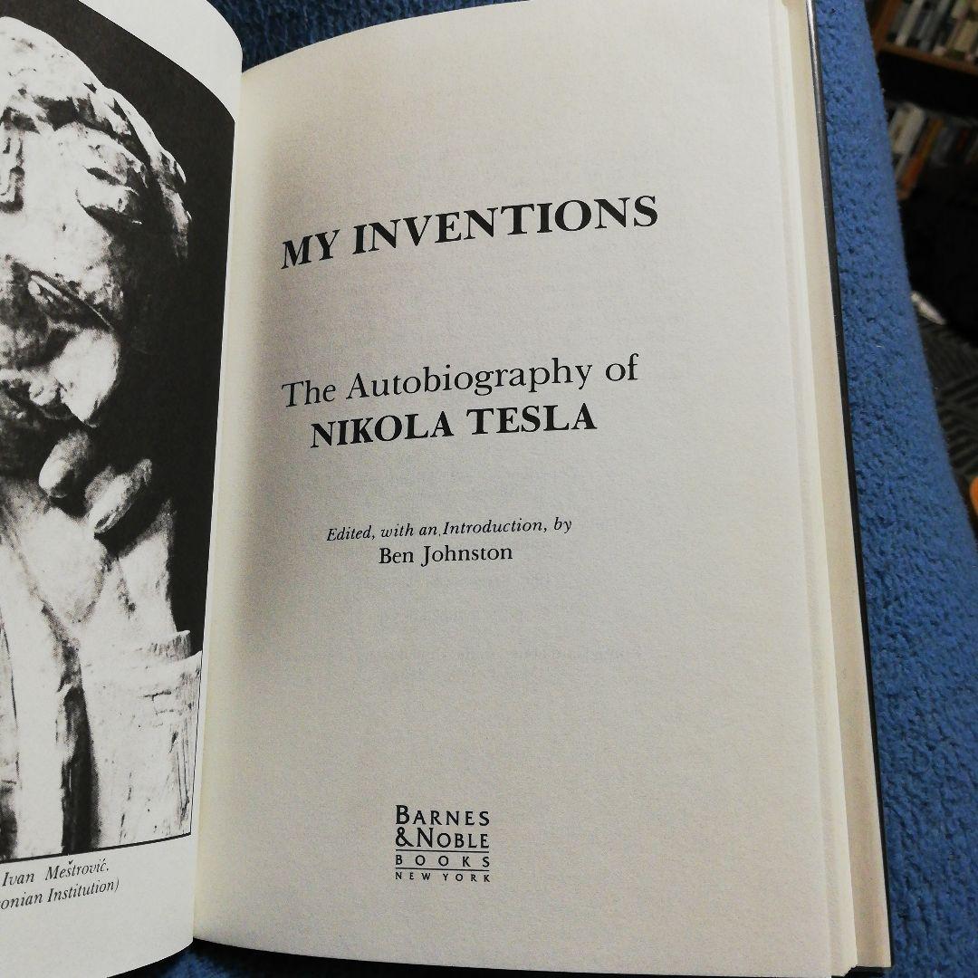 洋書 My Inventions by Nikola Tesla