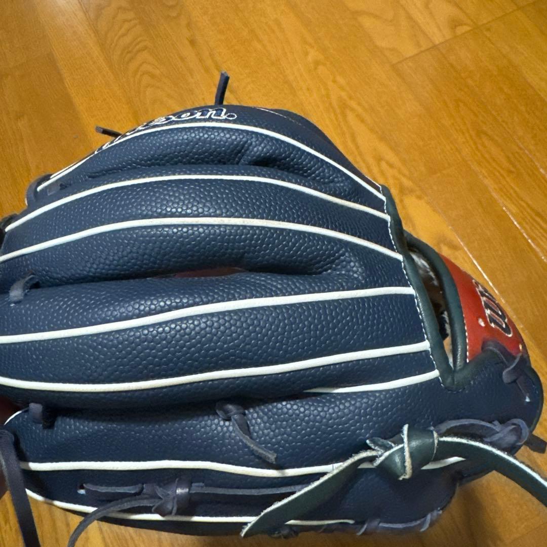 Wilson 軟式グローブ 内野用　86型　プロティオス型付け済み