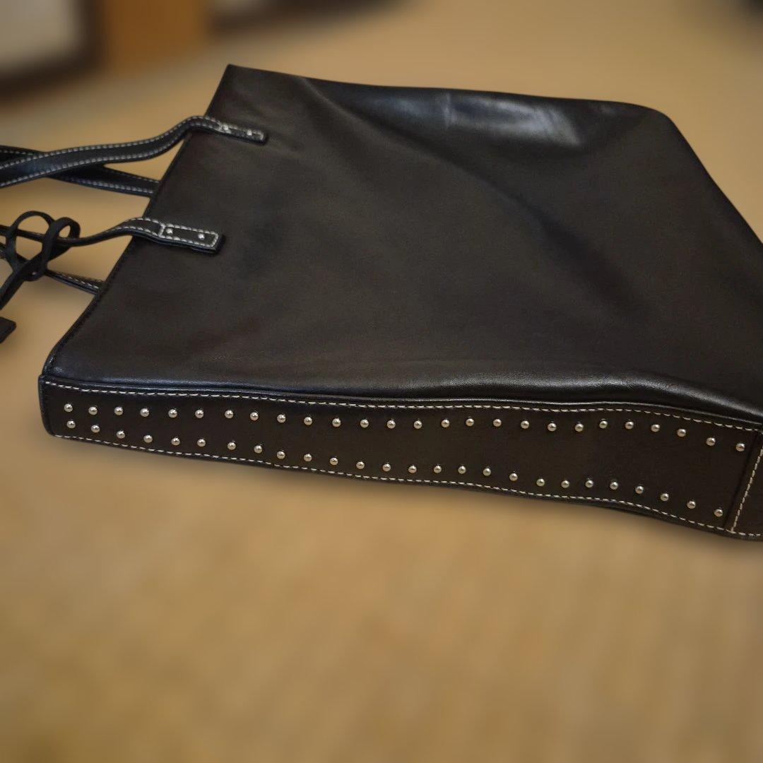 RALPH LAUREN リアルレザー トートバッグ
