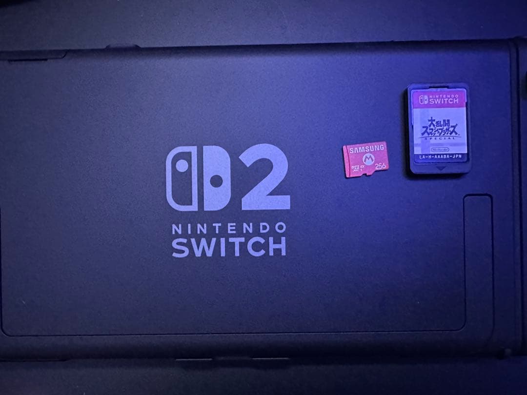Switch2本体＋スマブラ保証書付き