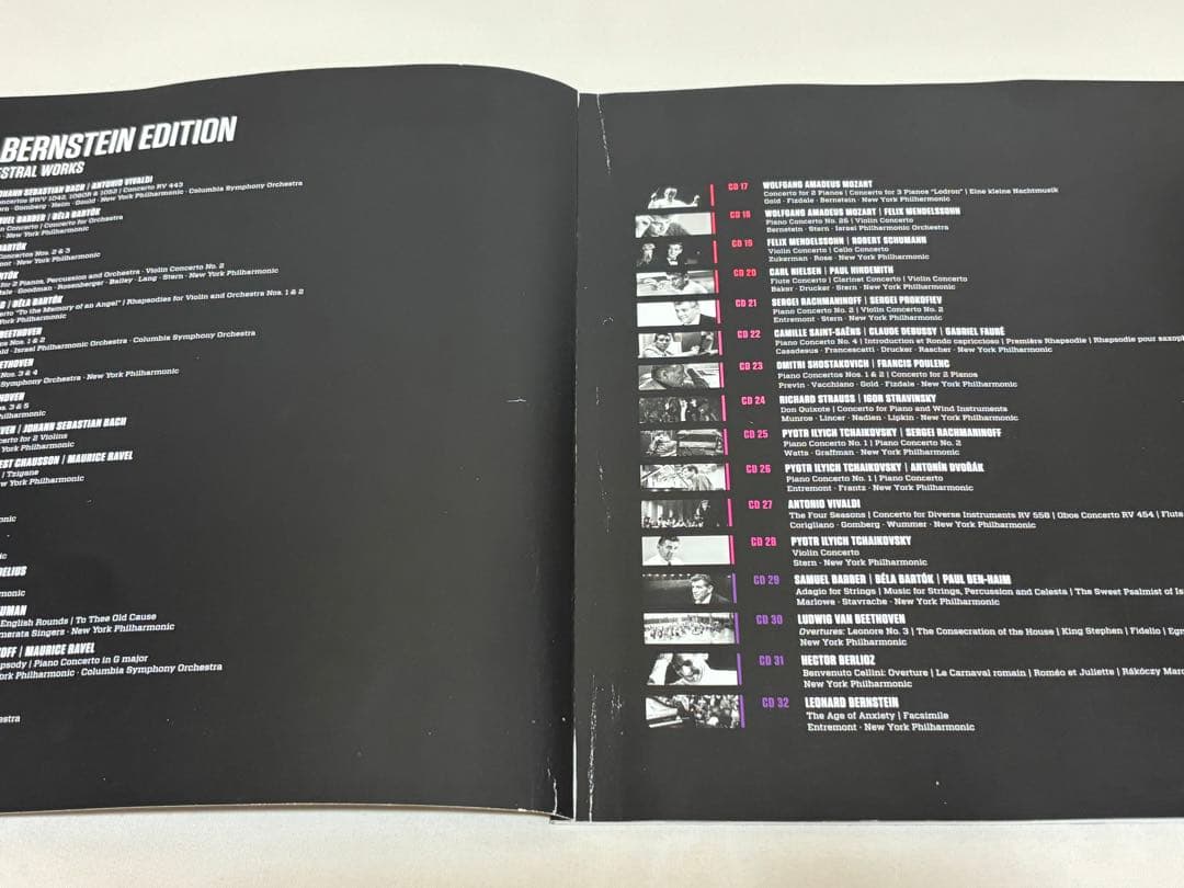 80CD◇バーンスタイン・エディション　協奏曲・管弦楽作品集
