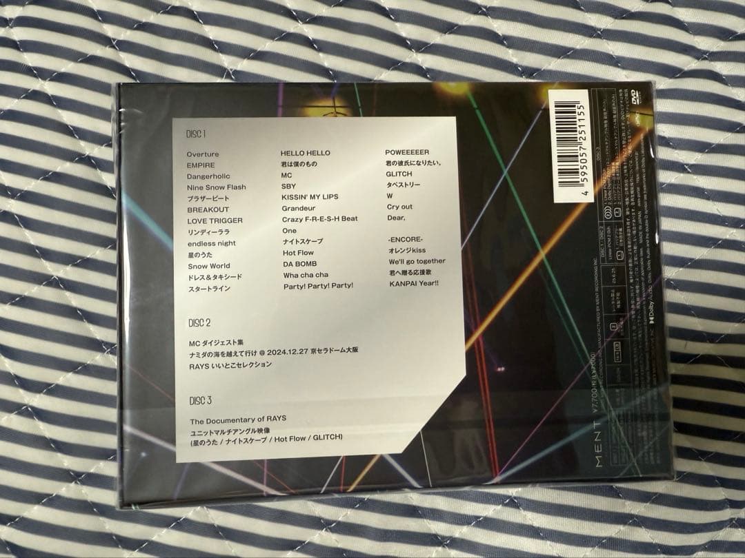  Man Dome Tour 2024 RAYS〈初回盤〉
