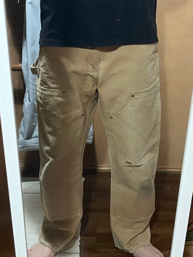 Carhartt ／ カーハート USA製 90s ユニオンメイド ダックパンツ