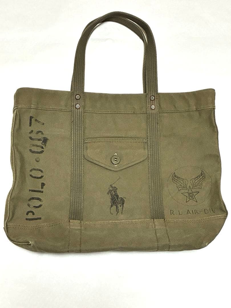 POLO RALPH LAUREN キャンバス　トートバッグ