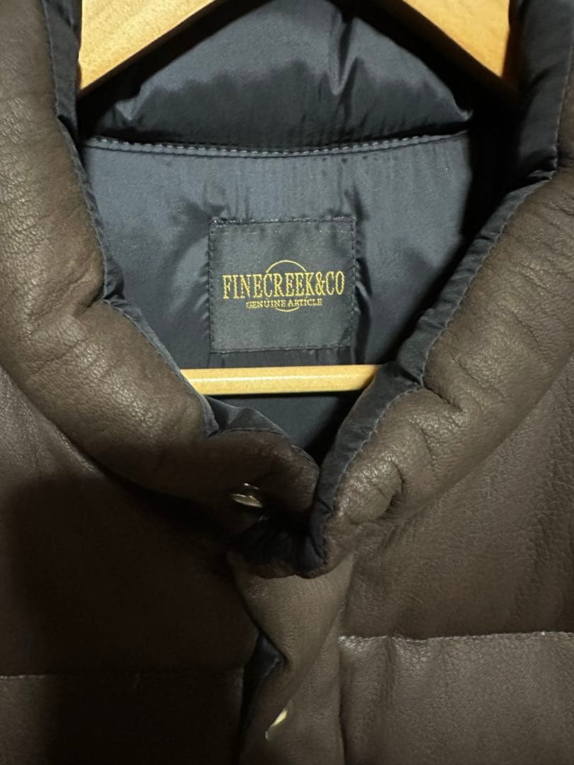 FINECREEK&CO ディアスキンダウンベスト