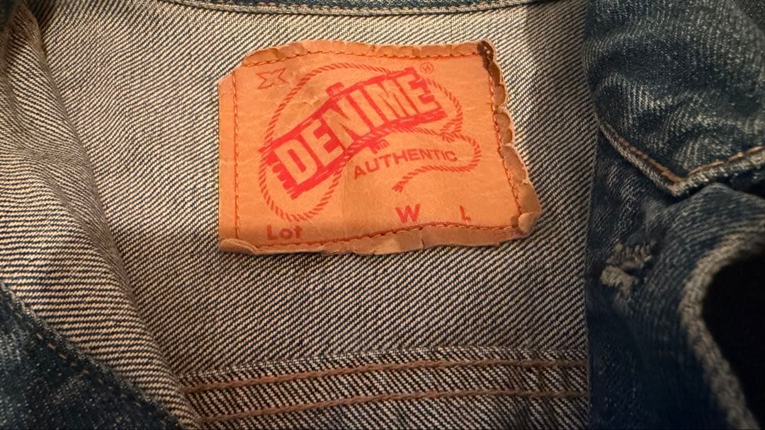 DENIME ドゥニーム　デニムジャケット　Mサイズ インディゴ　デニム　メンズ