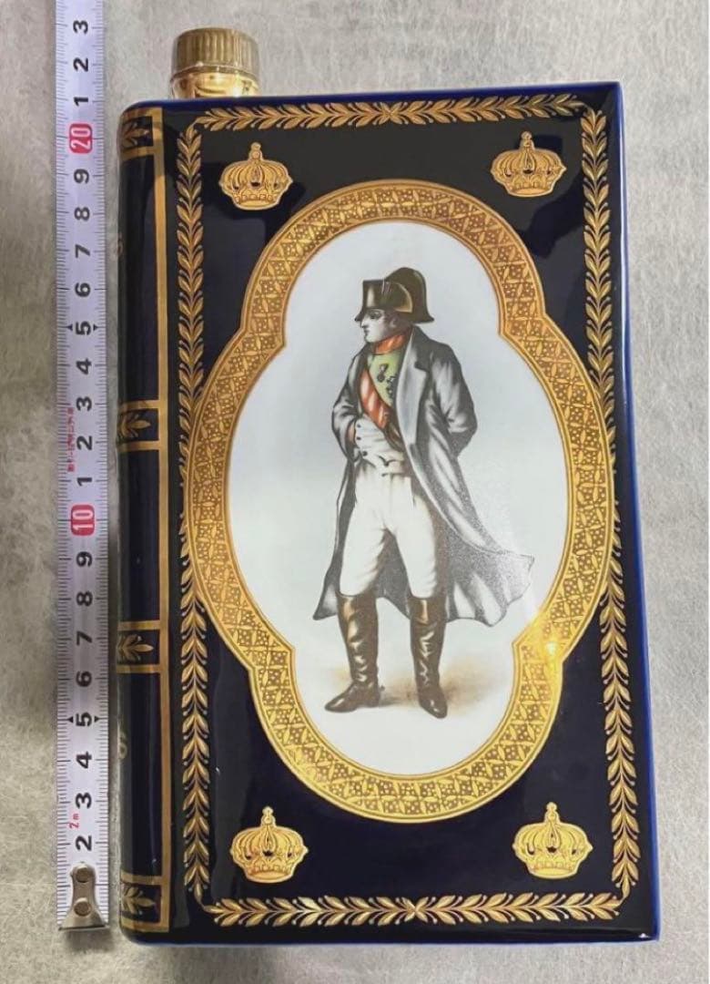 【未開栓】カミュ ナポレオン ブック 陶器ボトル 青
