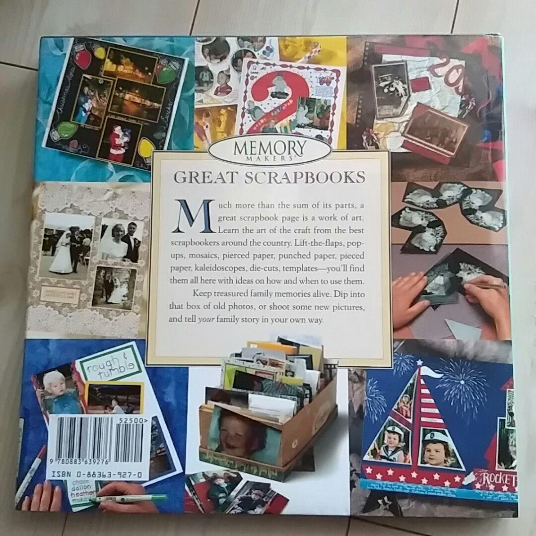 Great  scrapbook スクラップブック　アルバム　洋書　海外　輸入本