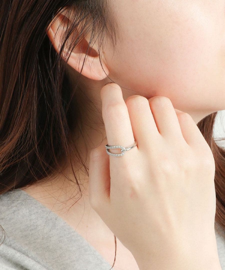 【いちご】Jouete ジェンダレス ジルコニア リング