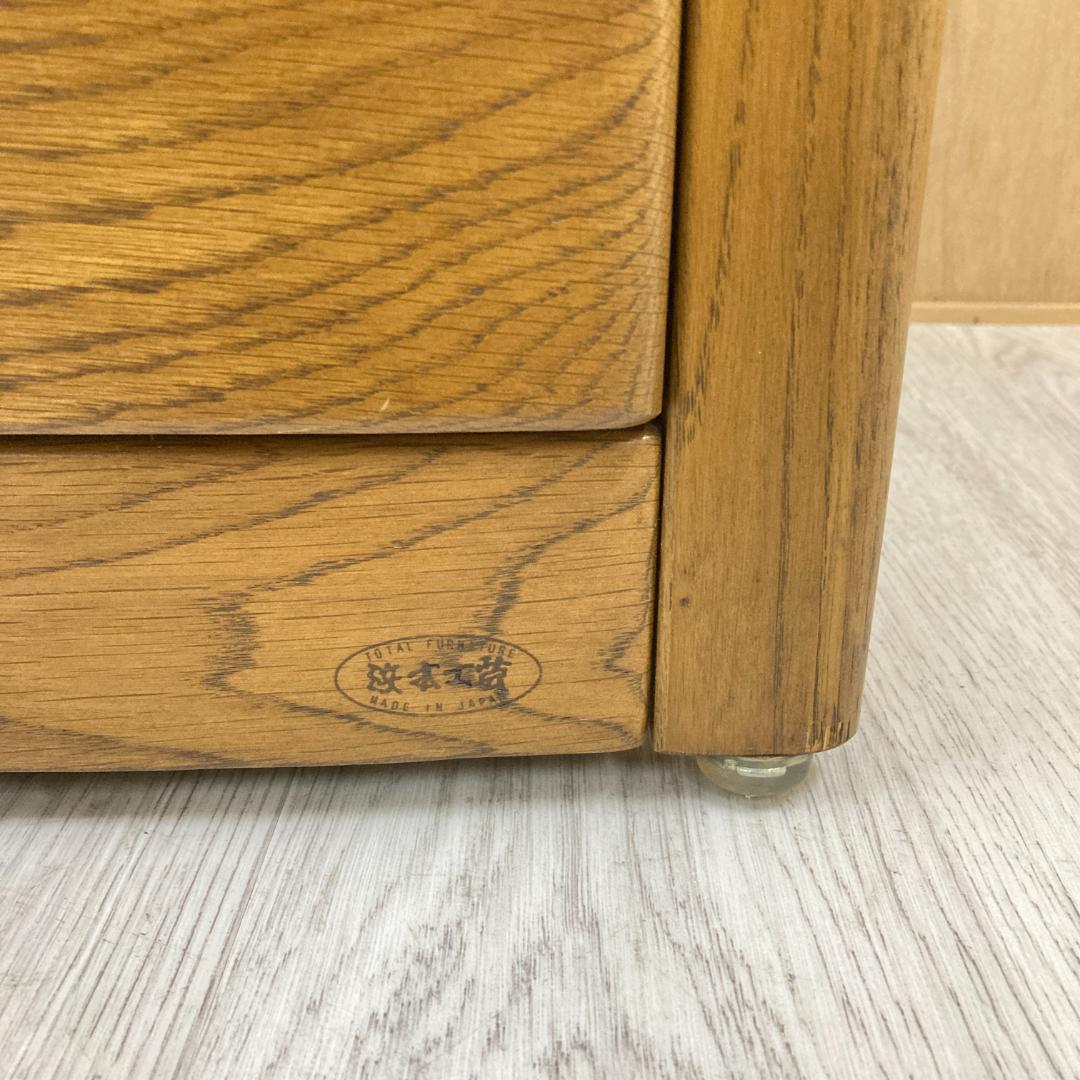 【浜本工芸】キッチン台　レンジ台　キッチンカウンター　楢材