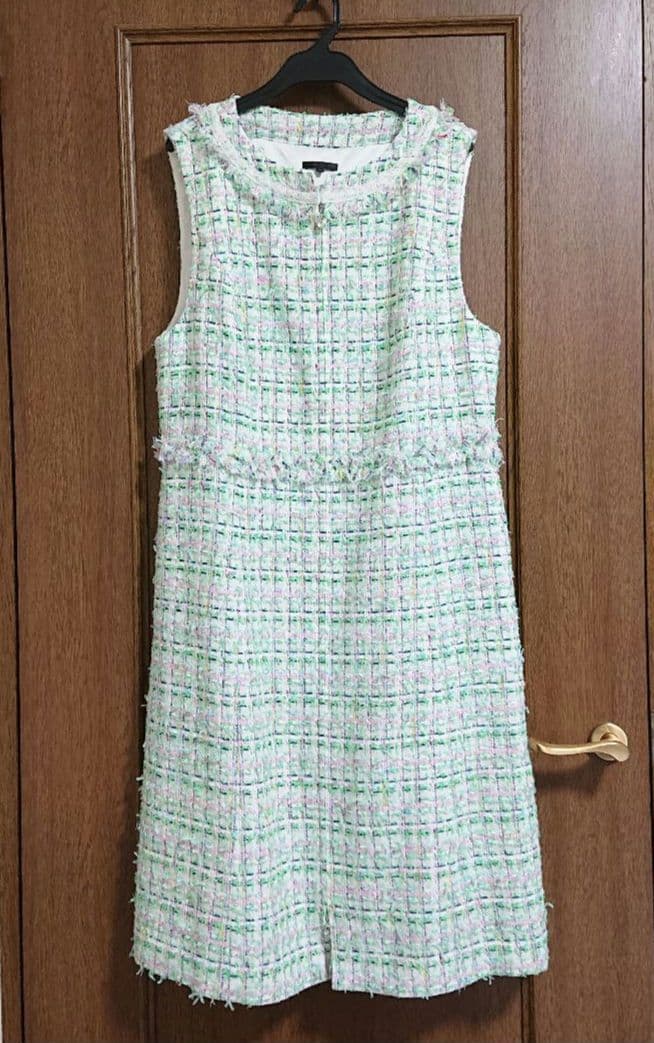 ひなぺんぎん TO BE CHIC カラーファンシーツイードワンピース