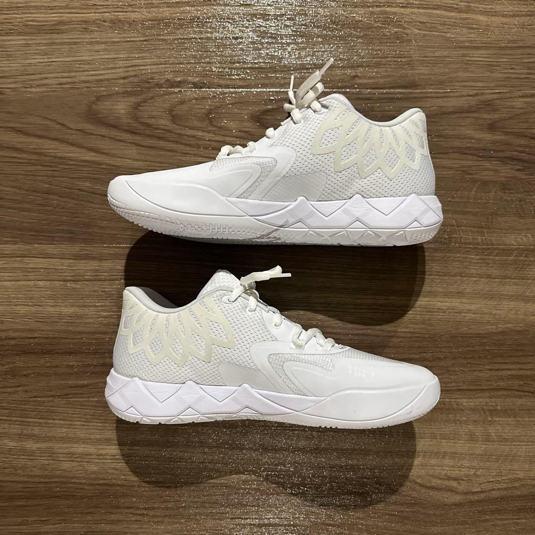 Puma MB.01 White Silver プーマ