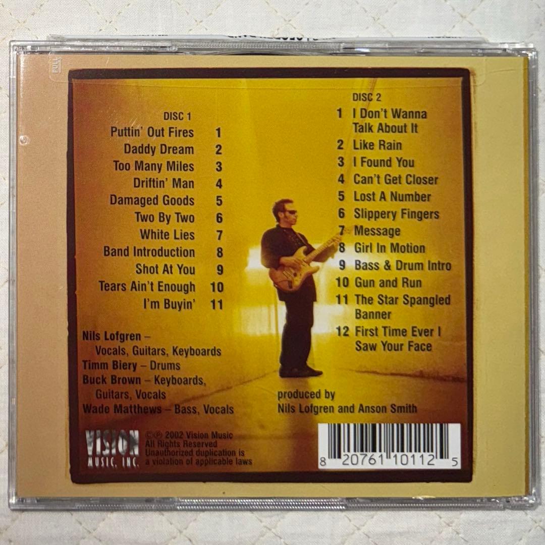 2CD！ニルス・ロフグレン / NILS LOFGREN BAND LIVE