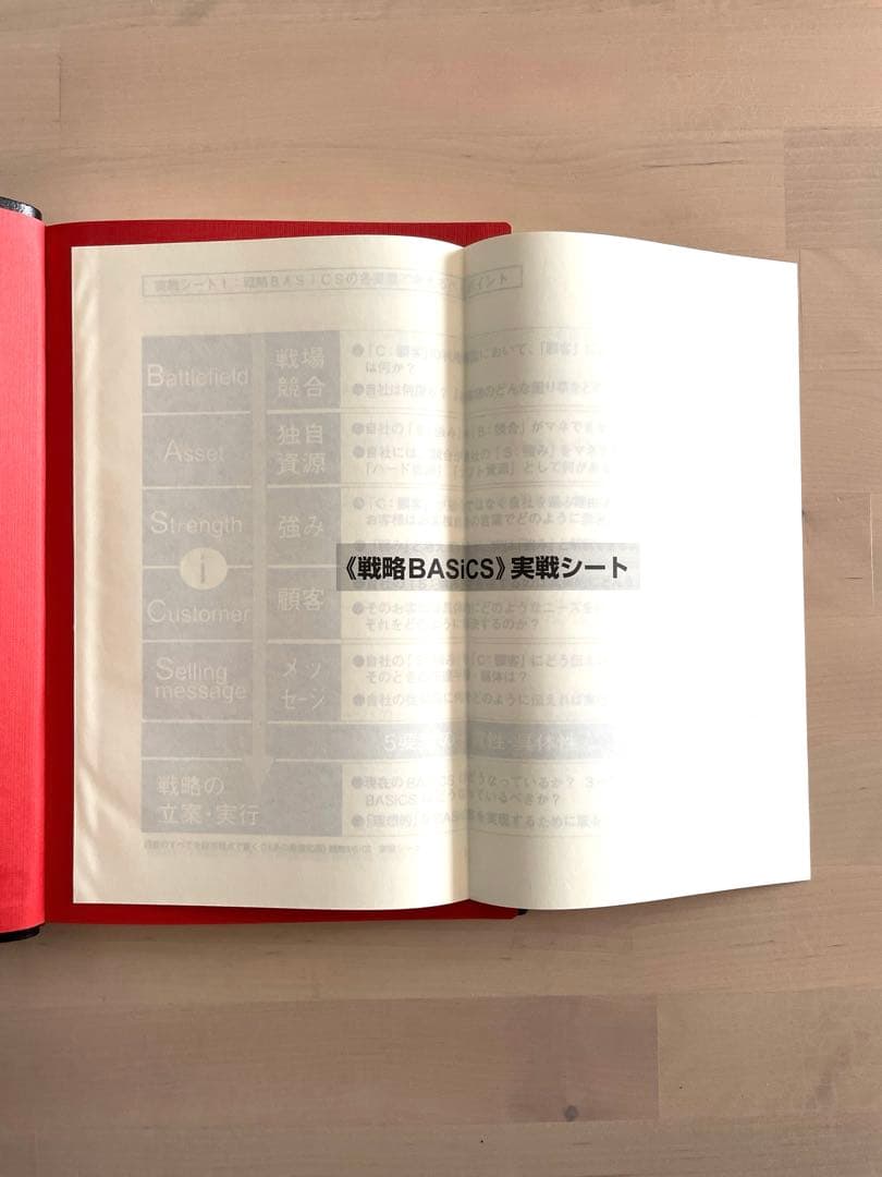 【最安値】皮革版｜戦略BASiCS（ベーシックス） 経営のすべてを顧客視点で貫く