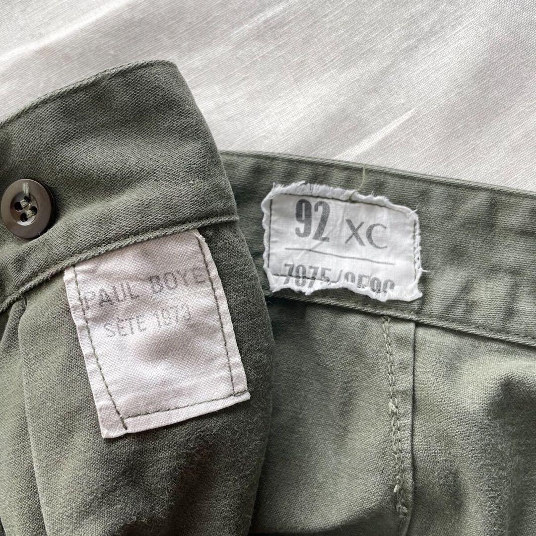 フランス軍 M64 フィールドパンツ92 カーゴパンツ フレンチ