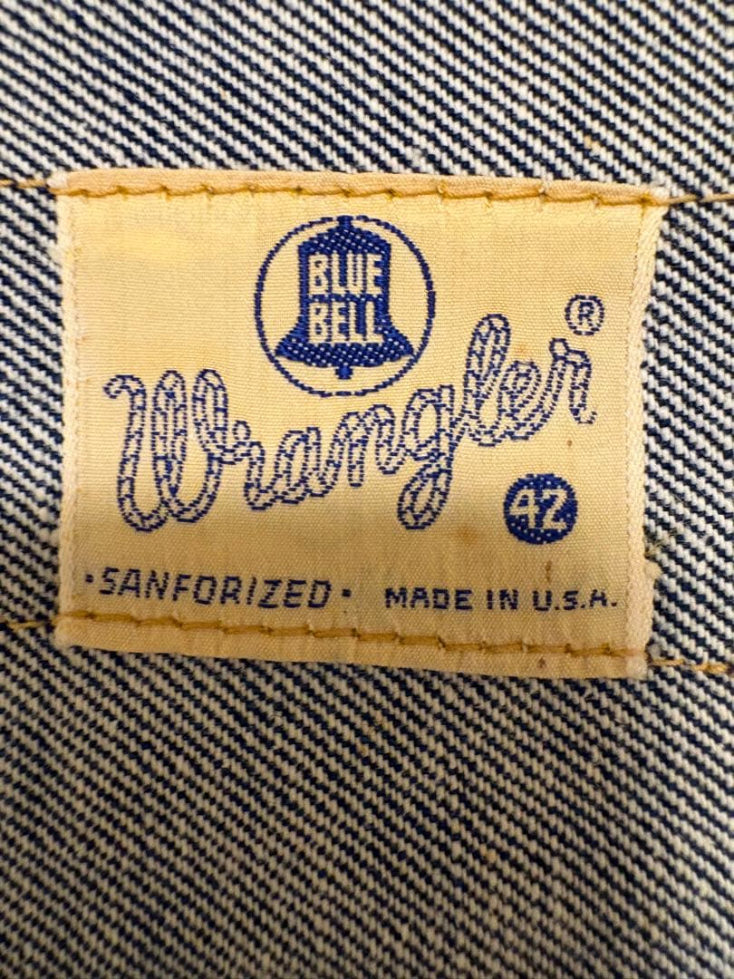 ビンテージWrangler デニムジャケット　11mjz