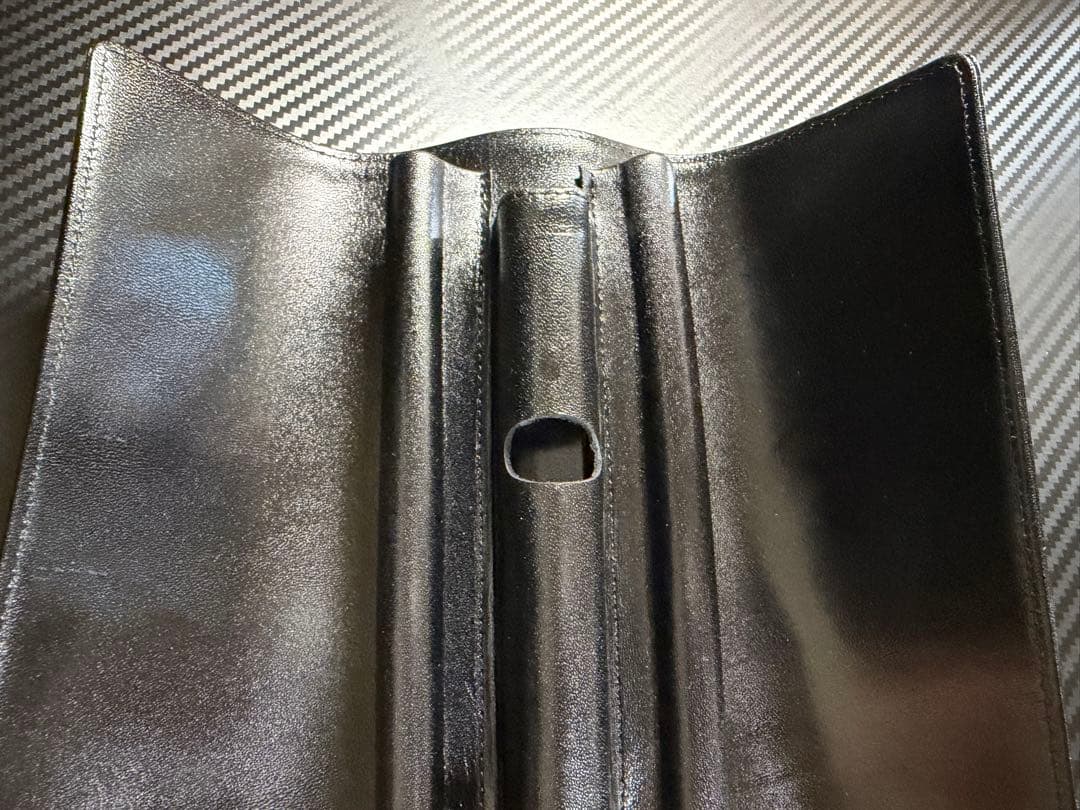 未使用に近い モンブラン レザーペンケース 1本差し