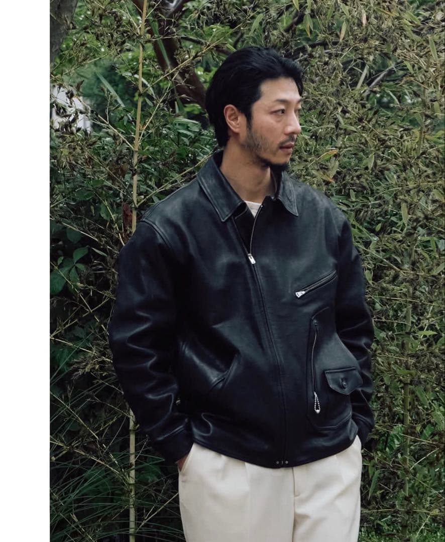 新品　オールドジョーOLD JOE イタリアンレザーヘンドリックジャケット完売品