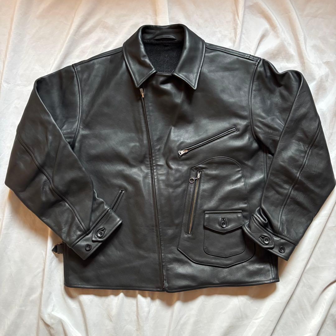 新品　オールドジョーOLD JOE イタリアンレザーヘンドリックジャケット完売品