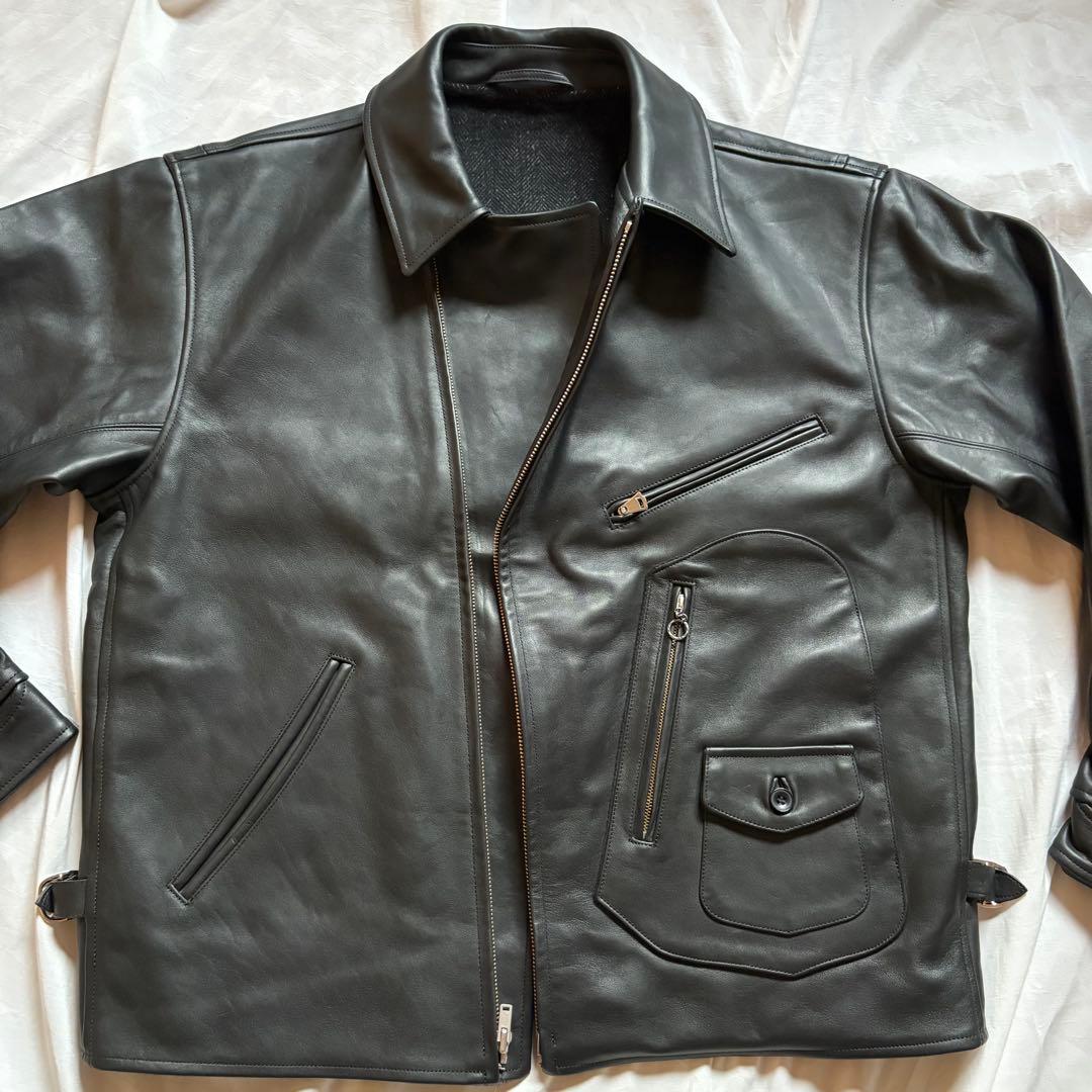 新品　オールドジョーOLD JOE イタリアンレザーヘンドリックジャケット完売品