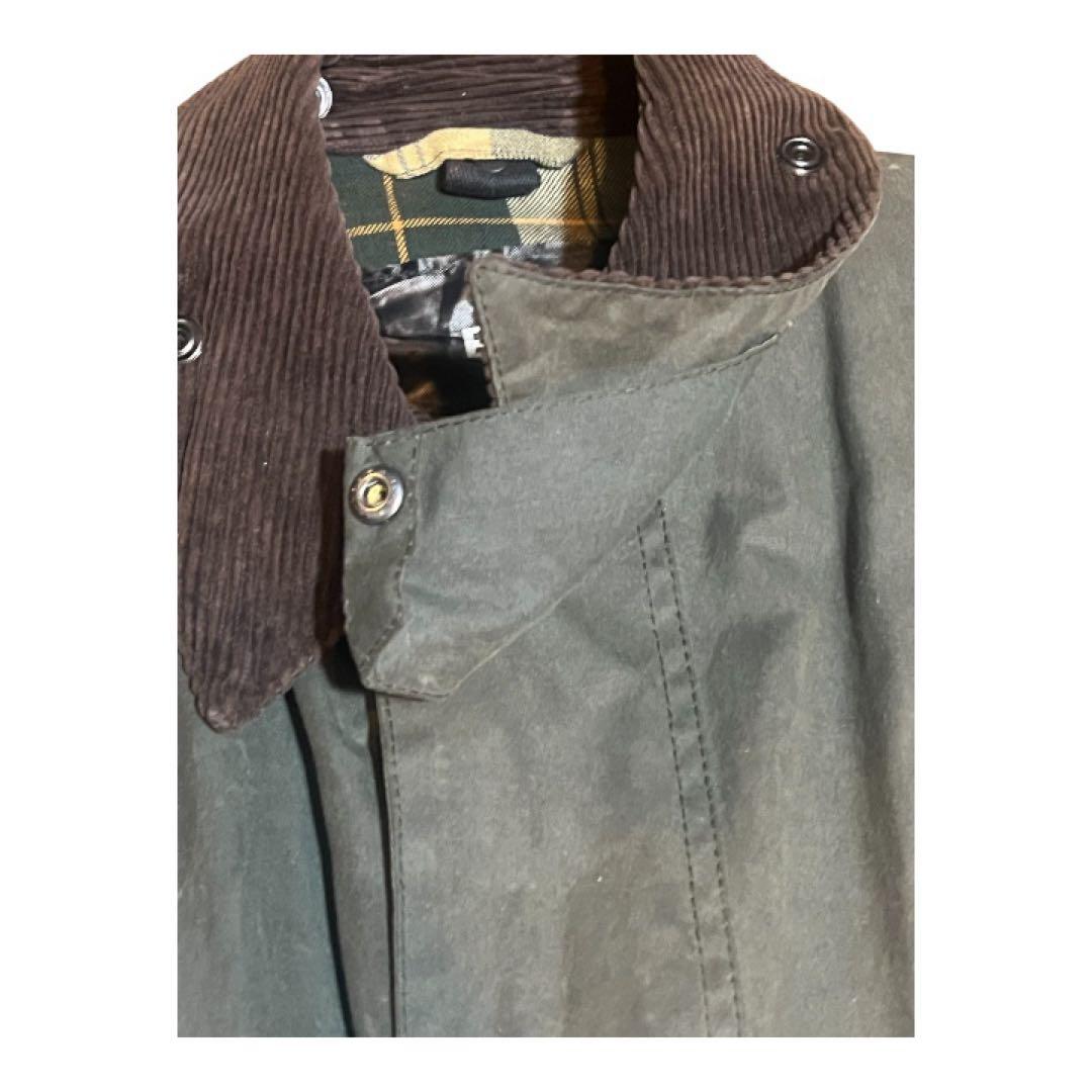 Barbour Border ジャケット オリーブグリーン